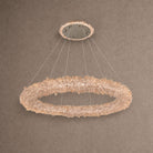 Geode Quartz Cloud Round Chandelier - Diam 47''BrassBlushlighting