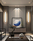 Geometric Alabaster Wall Lamp - L 3.1” x W 3.1“ x H 31.5“Black & WhiteWarm LightBlushlighting