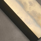 Geometric Alabaster Wall Lamp - L 3.1” x W 3.1“ x H 31.5“Black & WhiteWarm LightBlushlighting