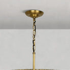 Ghiacio Glass Oval Chandelier 54''65''-