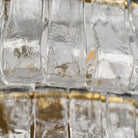 Ghiacio Glass Oval Chandelier 54''65''-