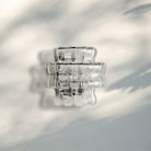 Ghiacio Glass Wall Sconce-