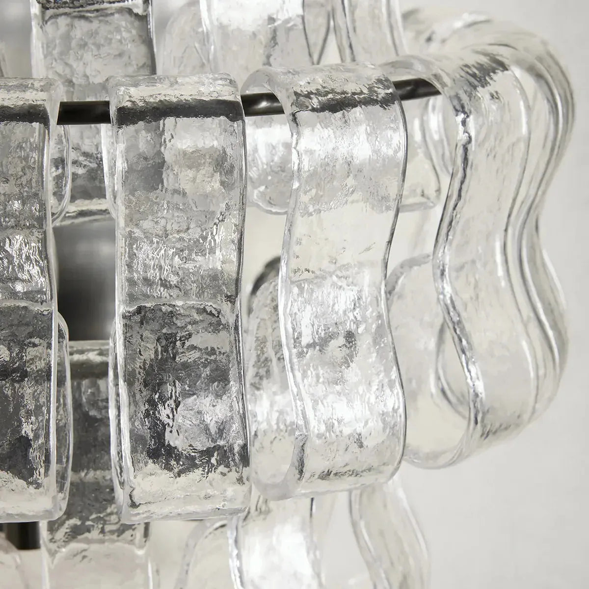 Ghiacio Glass Wall Sconce-