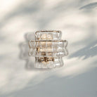 Ghiacio Glass Wall Sconce-