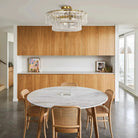 Ghiaccio Modern Glass Flushmount - Matte BlackClearBlushlighting