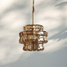 Ghiaccio Pendant Light - BronzeSmokeBlushlighting