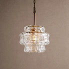 Ghiaccio Pendant Light - BrassClearBlushlighting
