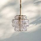 Ghiaccio Pendant Light - BrassSmokeBlushlighting