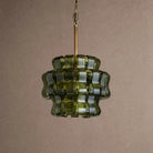 Ghiaccio Pendant Light - BrassGreenBlushlighting