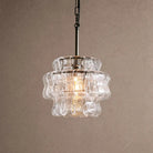 Ghiaccio Pendant Light - BlackClearBlushlighting
