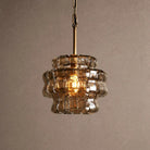 Ghiaccio Pendant Light - BrassSmokeBlushlighting
