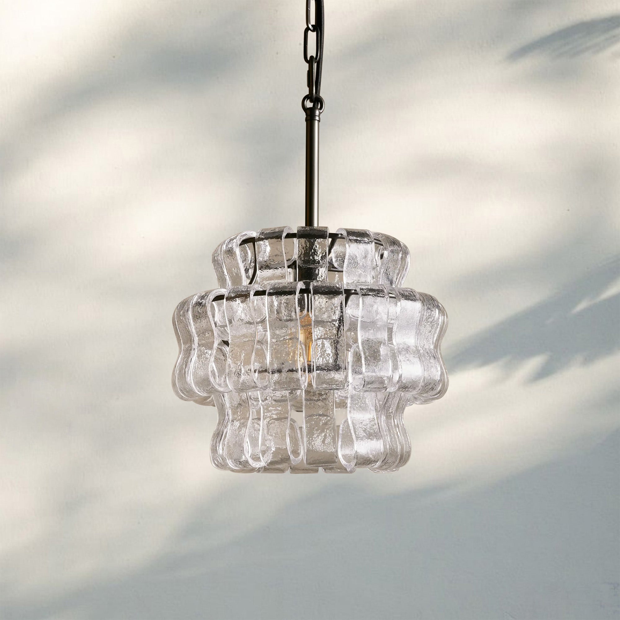 Ghiacio Pendant-Bronze-Clear-