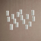 Giana Rectangular Chandelier 15/30-Light - 15-LightBlushlighting