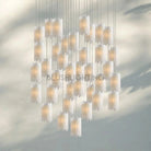 Giana Round Chandelier 15/36 Light - 36 - LightBlushlighting