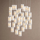 Giana Round Chandelier 15/36 Light - 36-LightBlushlighting