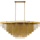 Gildora Linear Chandelier - Gold72.8”Blushlighting