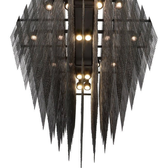Gildora Linear Chandelier - Gold47.3”Blushlighting