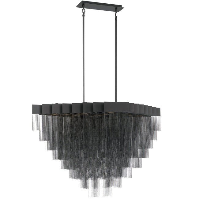 Gildora Linear Chandelier - Gold47.3”Blushlighting