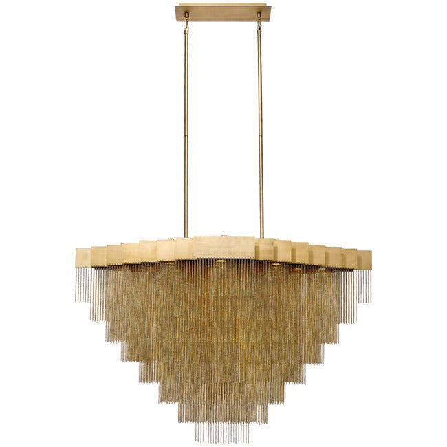 Gildora Linear Chandelier - Gold47.3”Blushlighting