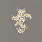 Gingko Leaves Chandelier - Support Customized DrawingsWhite & GoldBlushlighting