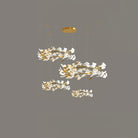 Gingko Leaves Chandelier - Support Customized DrawingsWhite & GoldBlushlighting