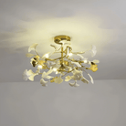 Gingko Luxury Chandelier Style B - Dia 23.6″(60cm) x H 11.8″(30cm) ( G9*6 )Blushlighting