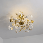 Gingko Luxury Chandelier Style B - Dia 31.5″(80cm) x H 11.8″(30cm) ( G9*8 )Blushlighting