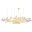 Ginkgo Cloud Chandelier - Model A L 78.7″ x W 23.6″ x H 23.6″Gold & WhiteBlushlighting