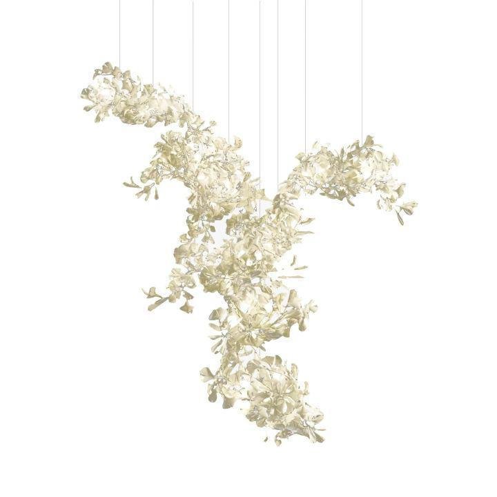 Ginkgo Combination Chandelier - L 137.8''(350cm) x H 118.1''(300cm)Blushlighting