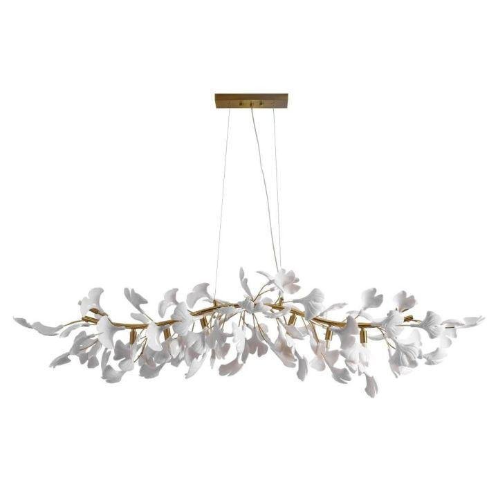 Ginkgo Luxury Chandelier Style C - L 31.5″(80cm) x W 17.7″(45cm) x H 13.8″(35cm) (G9*6)Blushlighting