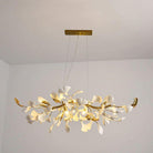 Ginkgo Luxury Chandelier Style C - L 31.5″(80cm) x W 17.7″(45cm) x H 13.8″(35cm) (G9*6)Blushlighting