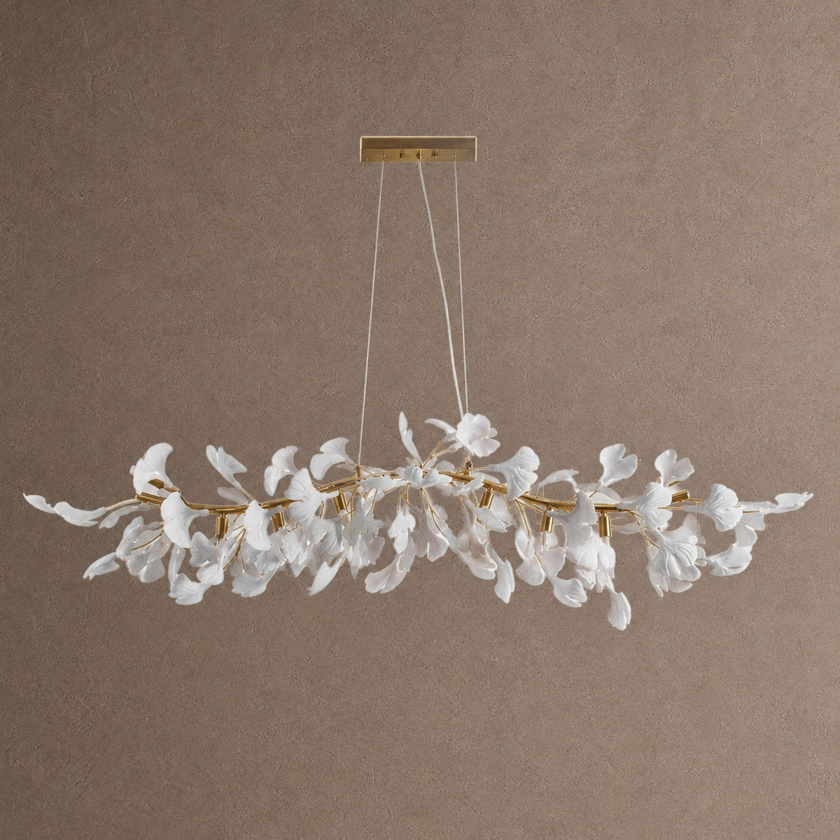Ginkgo Luxury Chandelier Style C - L 31.5″(80cm) x W 17.7″(45cm) x H 13.8″(35cm) (G9*6)Blushlighting