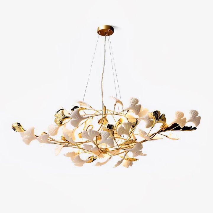 Ginkgo Luxury Chandelier Style D - 8 Lights: L 39.4''(100cm) x H 17.7''(45cm)Blushlighting