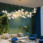 Ginkgo Luxury Chandelier Style F-chandeliers for dining room,chandeliers for stairways,chandeliers for foyer,chandeliers for bedrooms,chandeliers for kitchen,chandeliers for living room-12 Lights: L 59''(150cm) x W21.7''(55cm) x H 59''(150cm)-Blushlighting