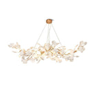 Ginkgo Luxury Chandelier Style F-chandeliers for dining room,chandeliers for stairways,chandeliers for foyer,chandeliers for bedrooms,chandeliers for kitchen,chandeliers for living room-8 Lights: L 39.3''(100cm) x W17.7''(45cm) x H 59''(150cm)-Blushlighting