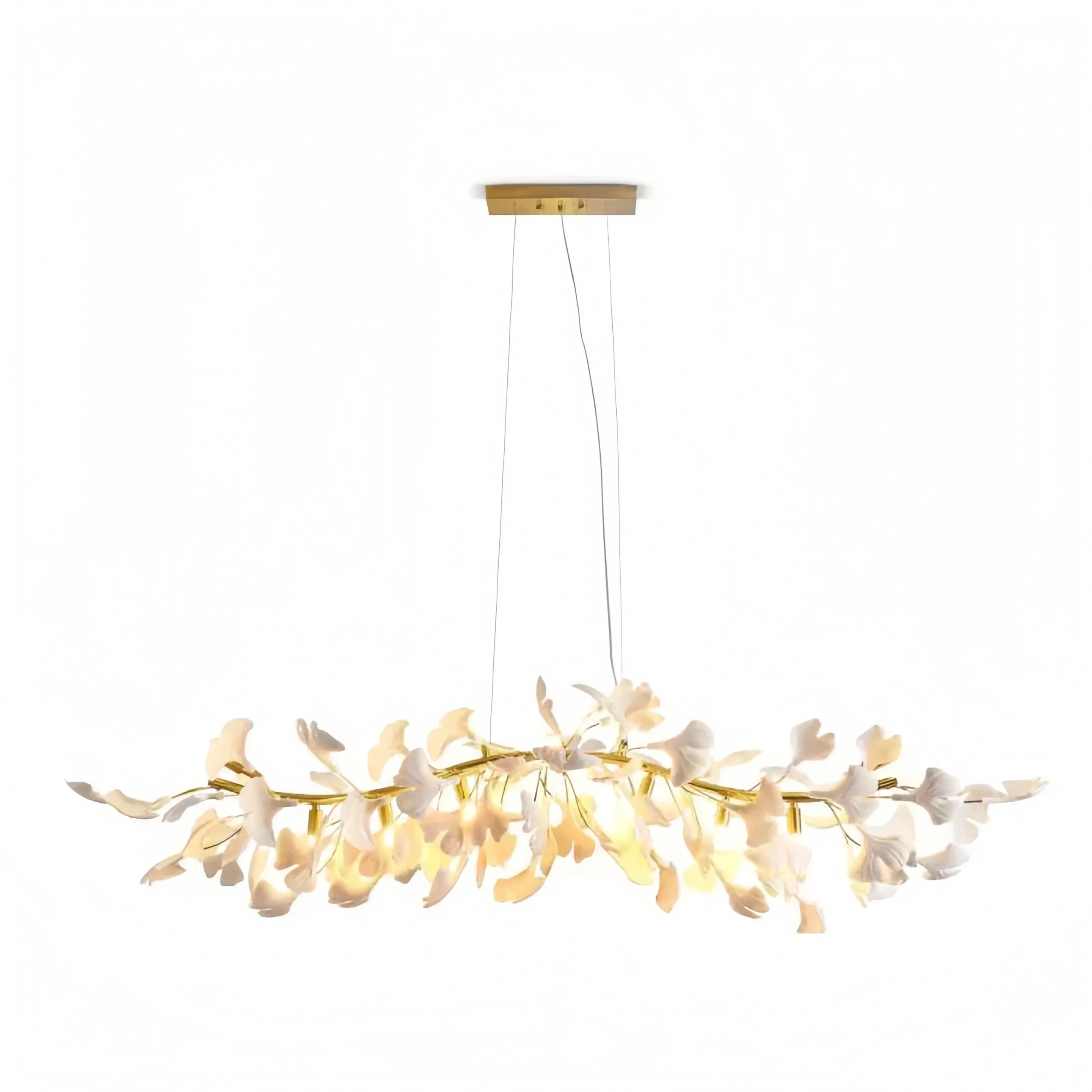 Ginkgo Luxury Linear Chandelier Style C-