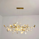 Ginkgo Luxury Linear Chandelier Style C-L 31.5″(80cm) x W 17.7″(45cm) x H 13.8″(35cm) (G9*6)-