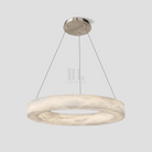 Glacera Alabaster Round Chandelier 19'' 27'' 36'' 60''D - D 27.6"ChromeBlushlighting