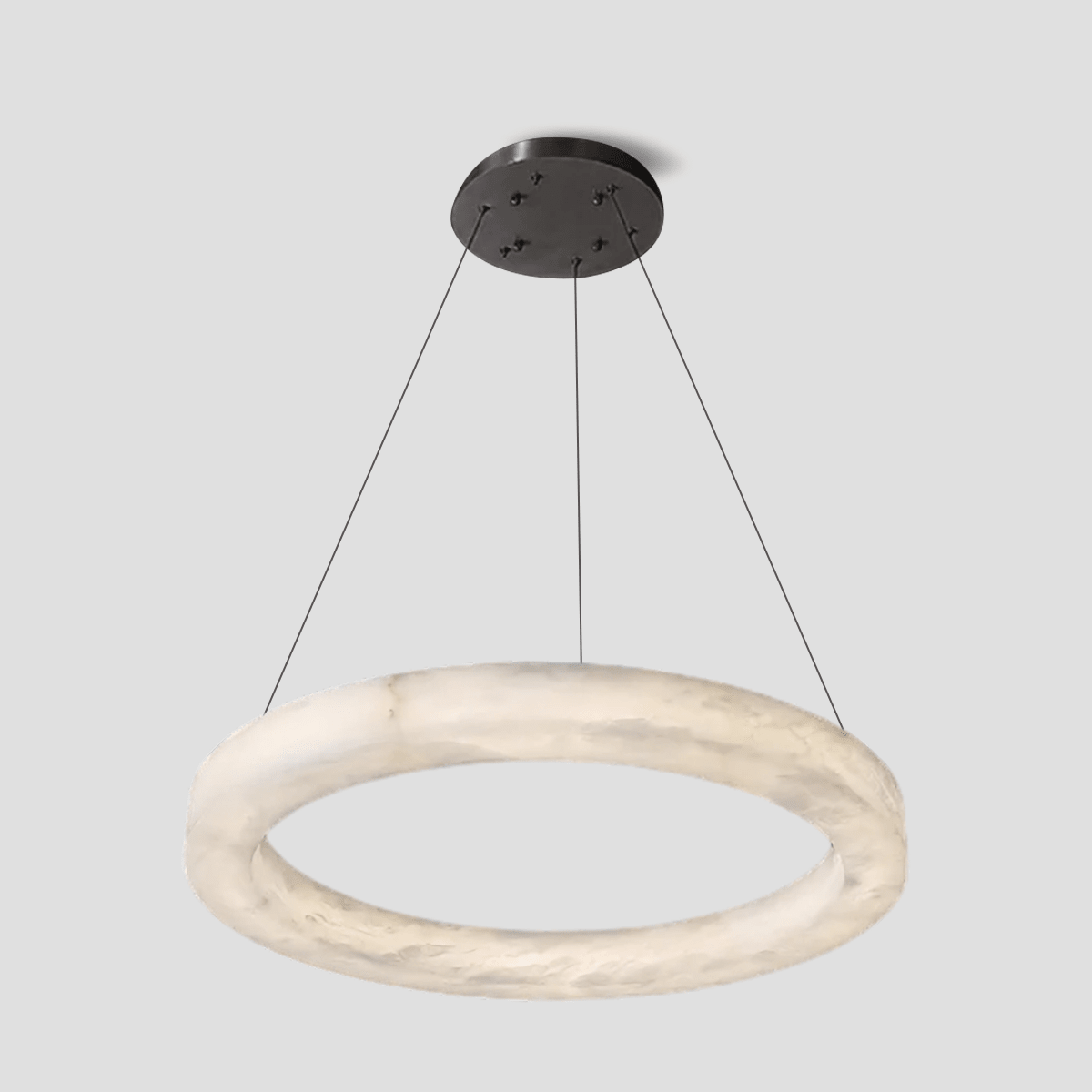 Glacera Alabaster Round Chandelier 19'' 27'' 36'' 60''D - D 60‘’BronzeBlushlighting