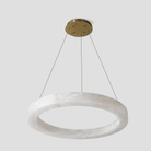 Glacera Alabaster Round Chandelier 19'' 27'' 36'' 60''D - D 35.4"BrassBlushlighting