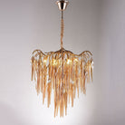 Glacier Organic Branch Round Chandelier - 20" diameterDark CopperBlushlighting