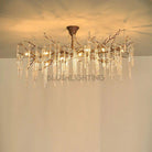 Glamour Dripstone Chandelier - L 49.2″(125cm) x W 27.6″(70cm) x H 27.6″(70cm)Bronze + ClearBlushlighting
