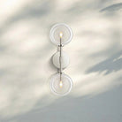 Glass Globe Linear Sconce - Polished NickelBlushlighting