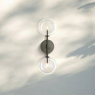 Glass Globe Linear Sconce - Polished NickelBlushlighting