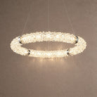 Glitter Glamorous Modern Glass Chandelier - Ø39.4" × H3.3" (Ø100 × H8.5 cm)Blushlighting