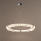 Glitter Glamorous Modern Glass Chandelier - Ø31.5" × H3.3" (Ø80 × H8.5 cm)Blushlighting