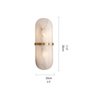 Blushlighting® Luxury Marble Wall Lamp for Living Room, Bedroom, Corridor image | luxury lighting | marble wall lamps
