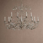 Gothic Claudette 12-Light Round Chandelier - IronBlushlighting
