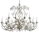 Gothic Claudette 12 - Light Round Chandelier - Blushlighting