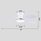 Graceshire contemporary ceiling fan - Blushlighting